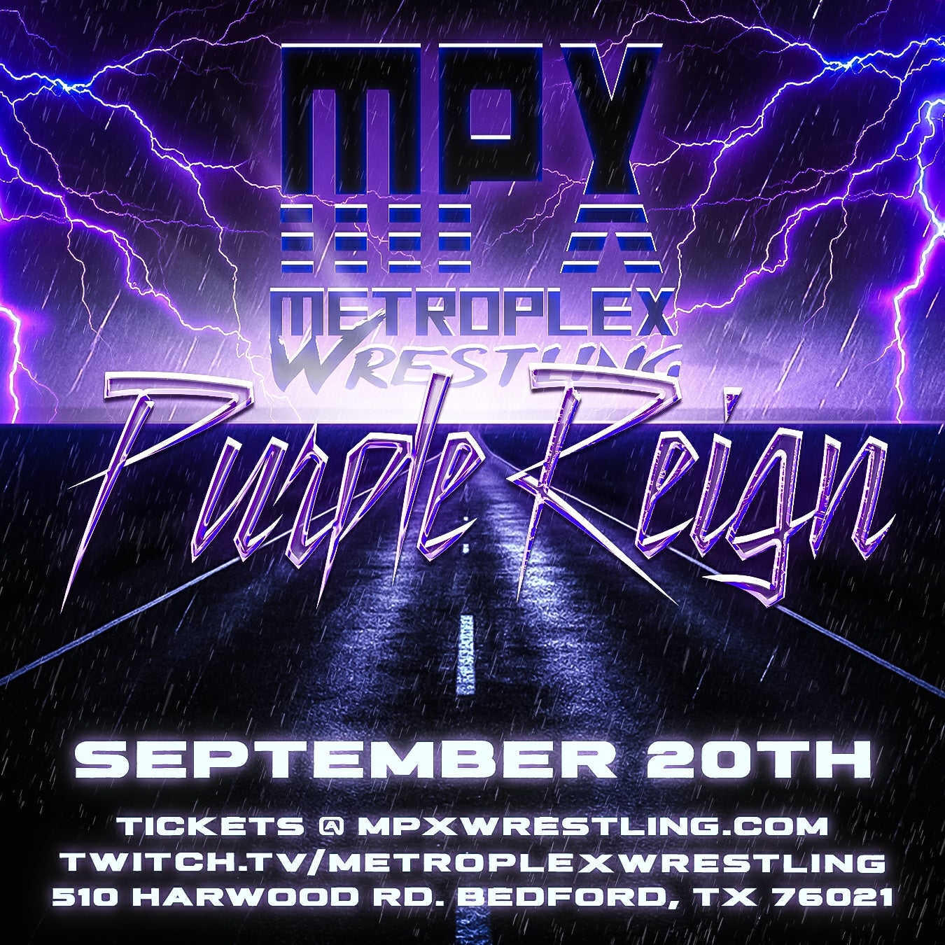 WRESTLING CRIME MASTER「BIGTOWN CALLING」 Metroplex Wrestling | Bedford TX